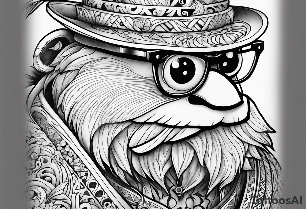 olaf with maui's hook tattoo idea