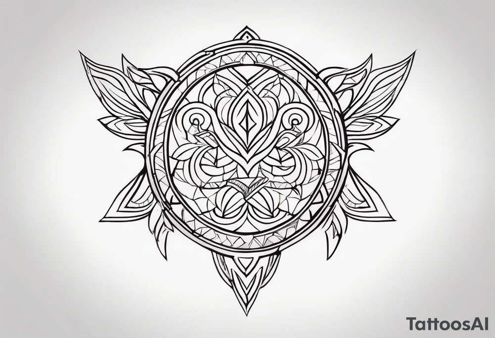 Tribal tattoo idea