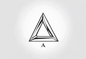 A greek letter delta tattoo idea