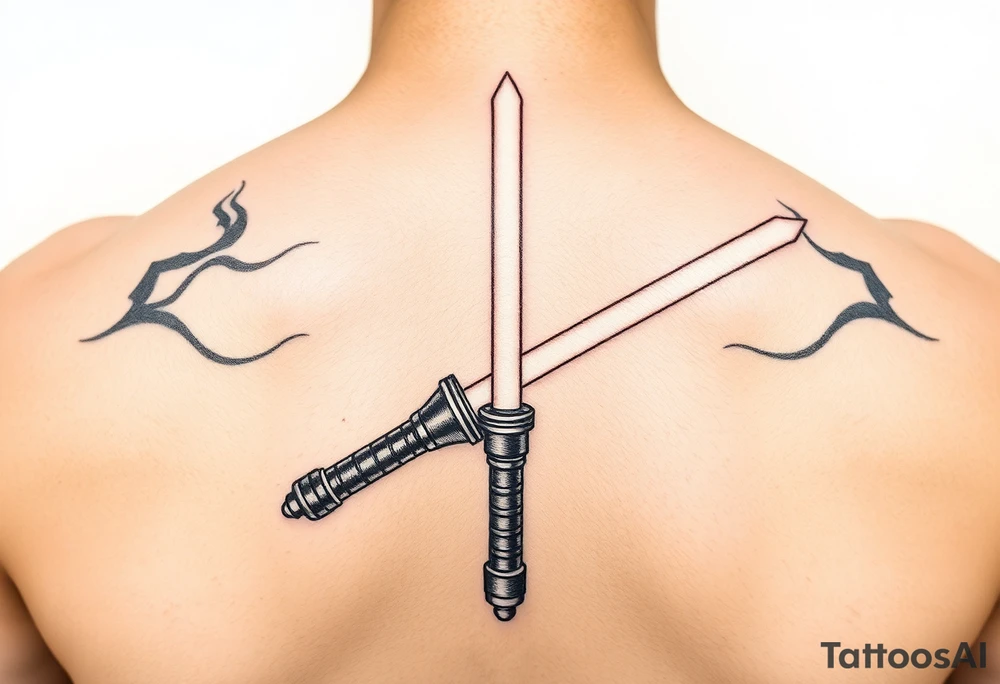 anakin skywalker lightsaber tattoo idea