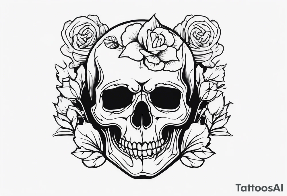 skull tattoo idea