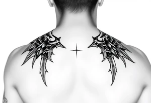 Goth and heavy metal sleeve tattoo idea