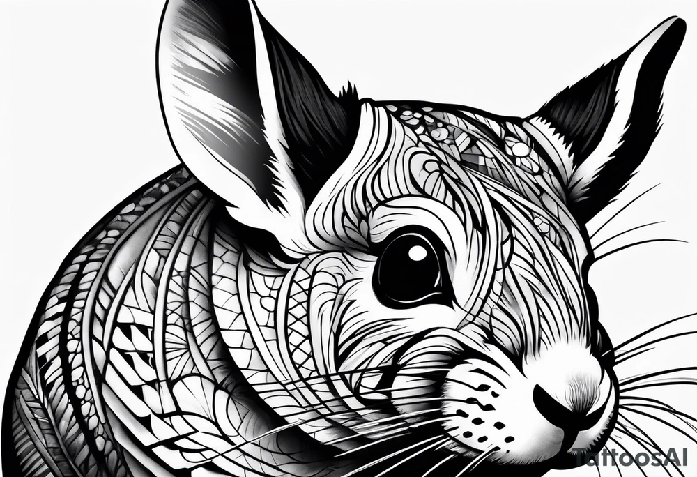 Chinchilla tattoo idea