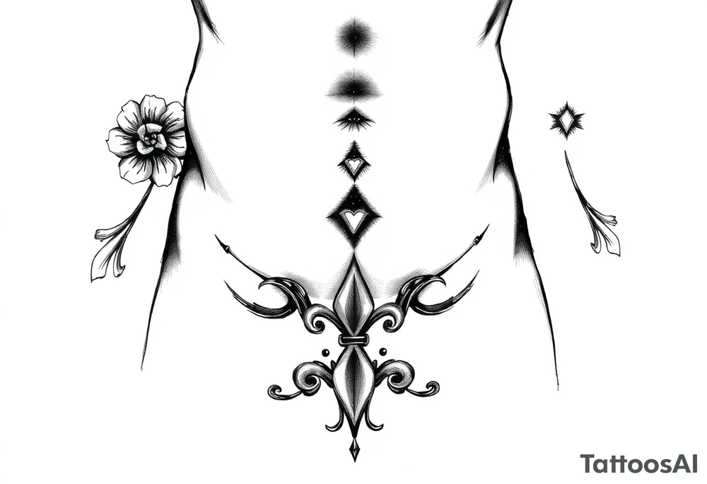 Gay bottom submissive tattoo idea
