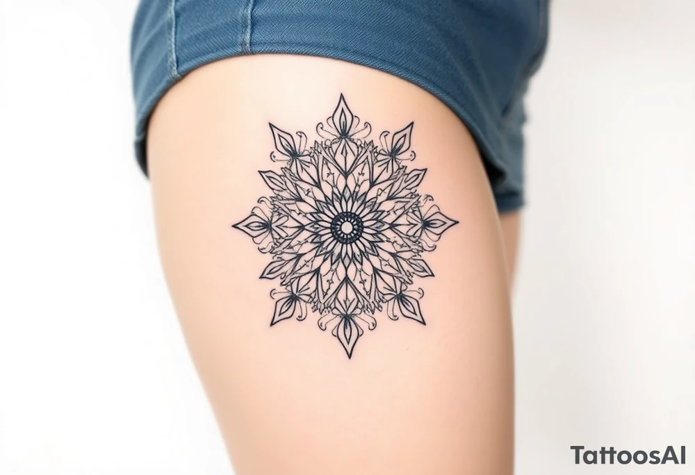 kaleidoscope tattoo idea