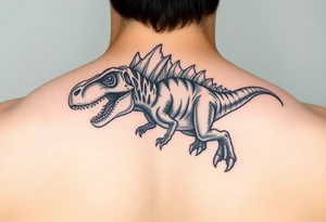 Dilophosaurus mean looking tattoo idea