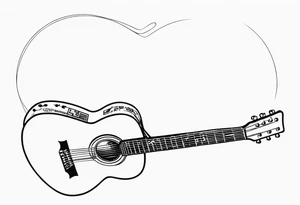 Som guitar tattoo idea