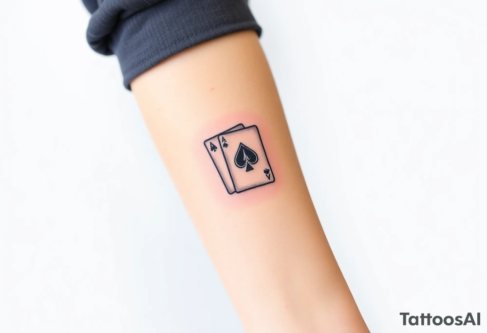 poker tattoo idea