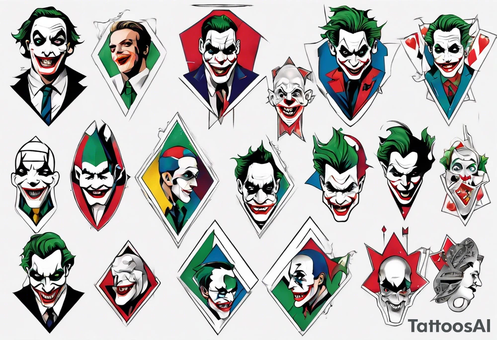 San siro stadium, joker tattoo idea