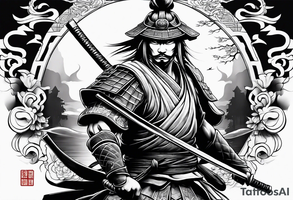 Samurai tattoo idea