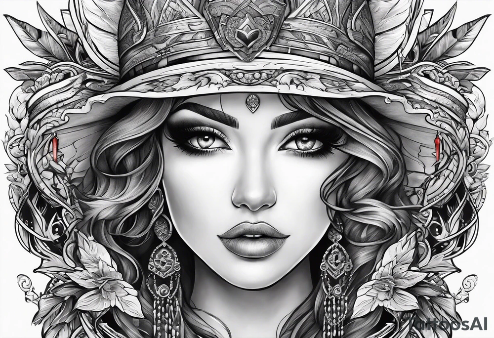 An adventure to live, battle to fight, beauty to love tattoo idea