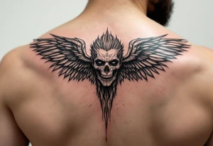 Trangender Angel tattoo idea