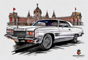 Madrid Spain scenes tattoo idea