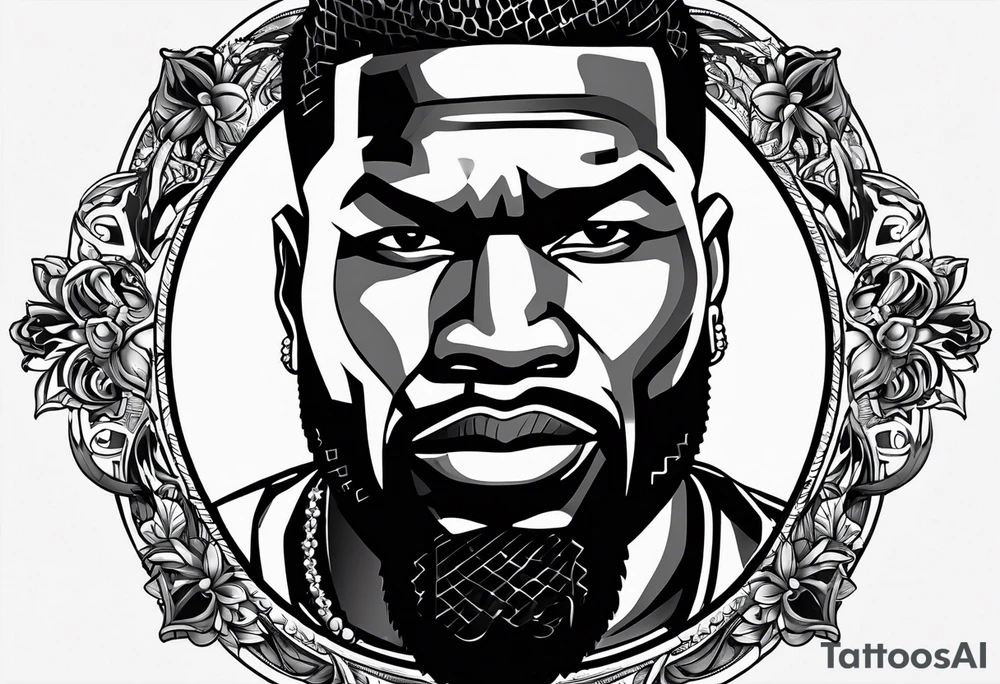50 cent piece tattoo idea