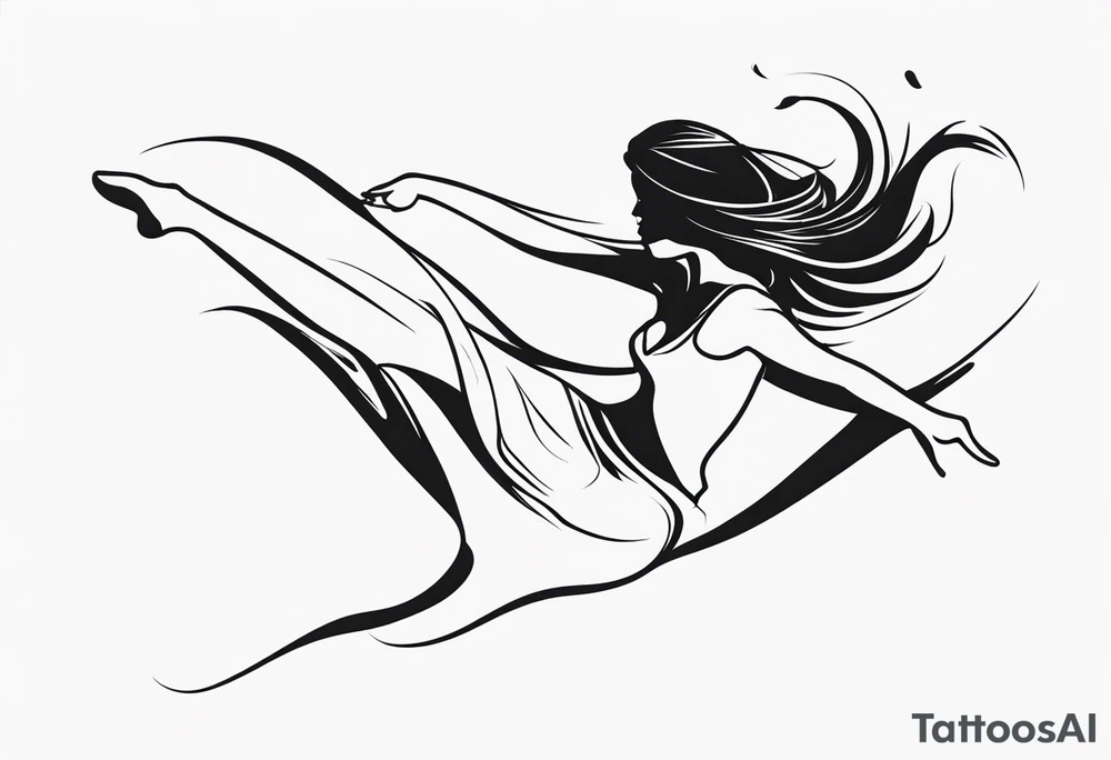 dancing tattoo idea