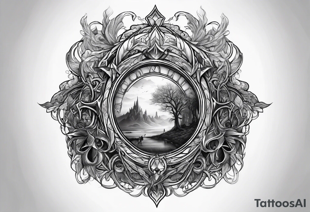 Lord of the rings tattoo idea
