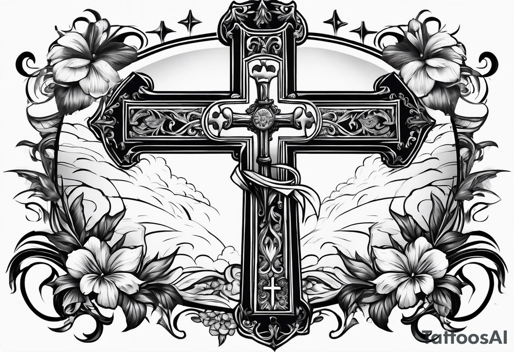 crosses tattoo idea