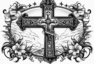 crosses tattoo idea