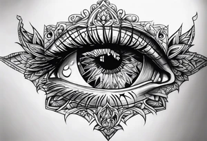 upside down broken sword tattoo idea
