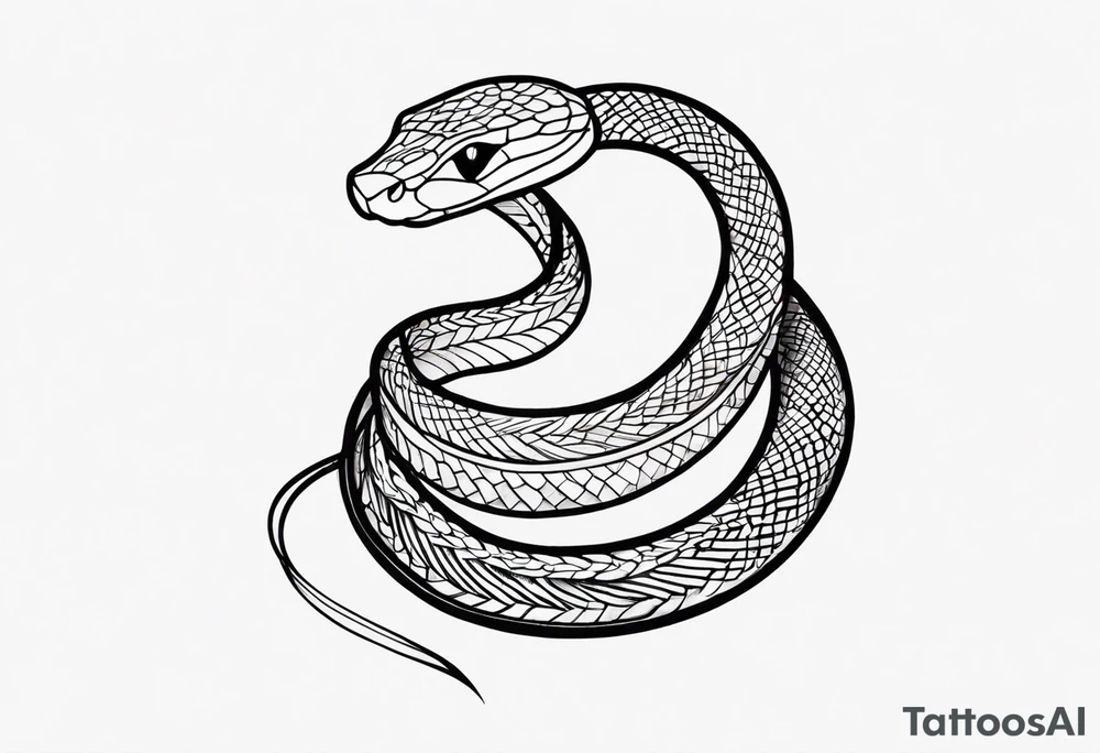 Snake tattoo idea