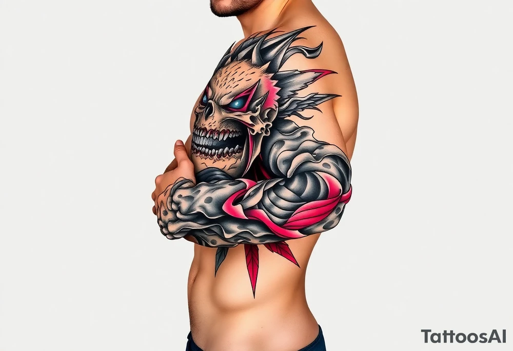 spank tattoo idea