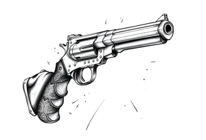 gun tattoo idea