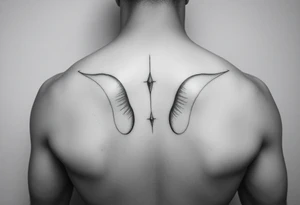 nude girl tattoo, big breasts with nipples tattoo idea