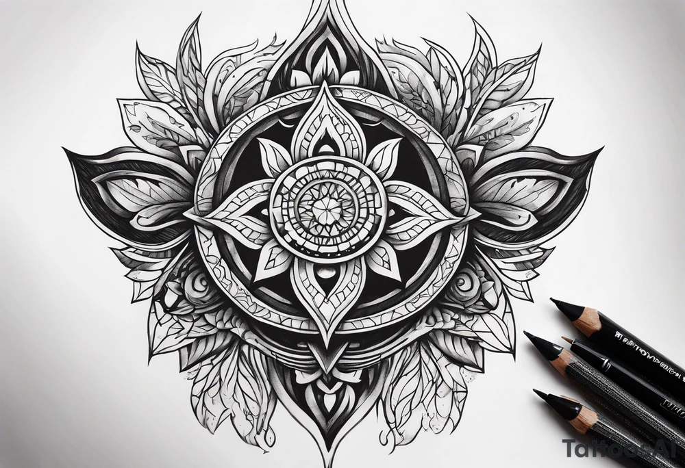 Balance tattoo idea