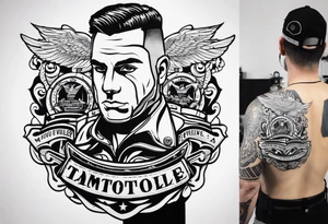 Officer with a big dick tattoo idea
