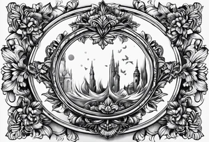 mirror tattoo idea
