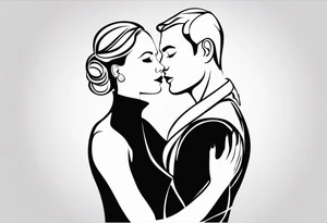 Paired tattoo for a girl and a guy, together forever, he is Artem, she is Lada. Two people with incurable diseases who love each other very much, little tattoo with heart or infinity tattoo idea