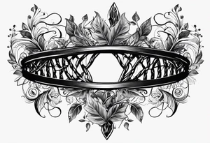 DNA helix made from root.
add leaf
ADAM creation tattoo idea