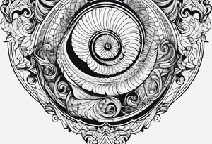 Nautilus tattoo idea