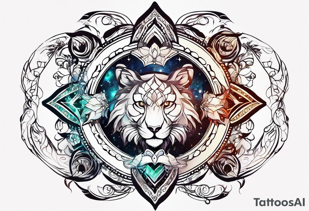 May, July, December zodiac tattoo idea