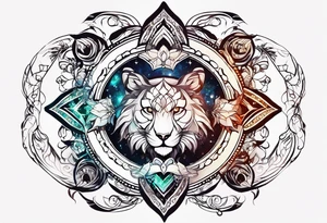 May, July, December zodiac tattoo idea