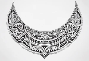 maori neck design tattoo tattoo idea