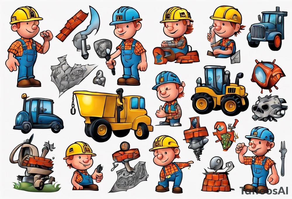 Bob The Builder tattoo idea