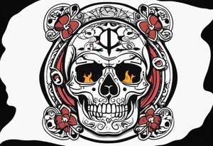 Rock a billy arm sleeve
Verschiedene Motive tattoo idea