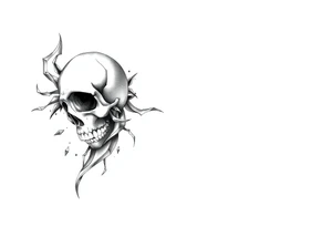 Death half sleeve tattoo idea