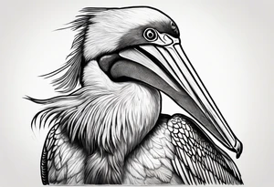 100mph pelican tattoo idea