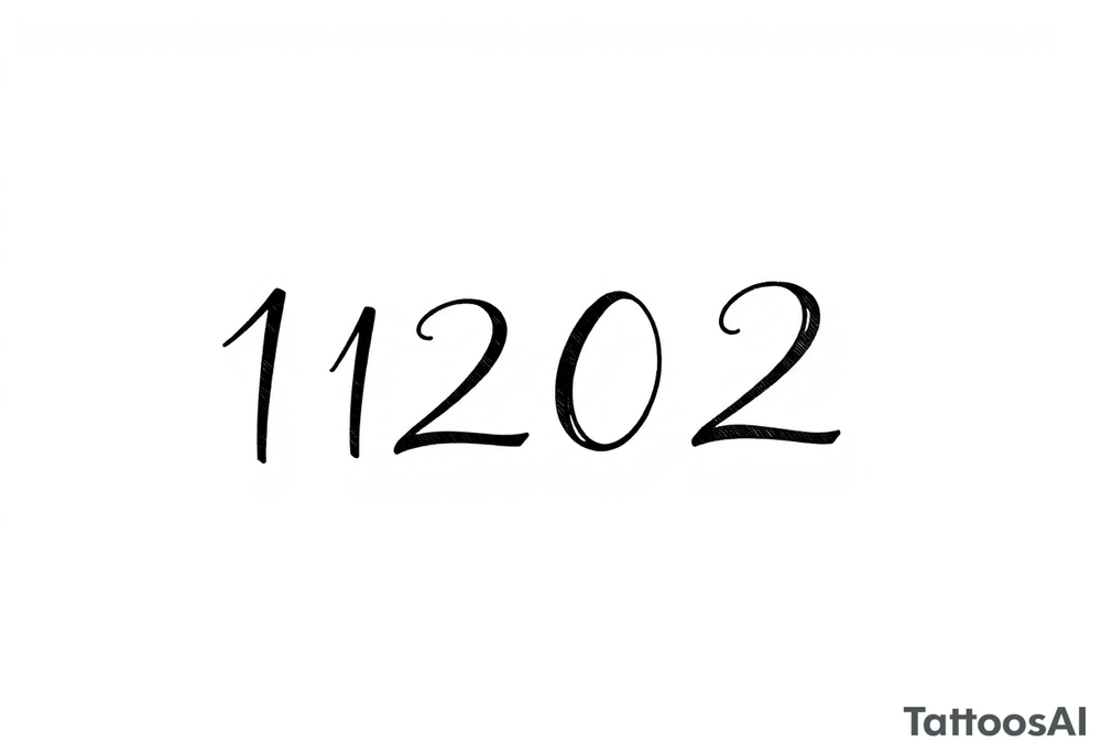 Fine line minimalist that blends in and disguises “1202” that’s already tattooed tattoo idea