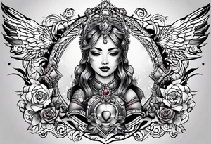Show a little loving tattoo idea