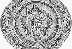 Viking prayer tattoo idea
