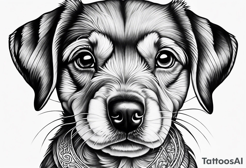 Doobie puppy tattoo idea