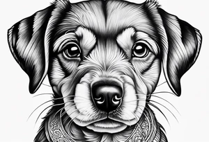 Doobie puppy tattoo idea