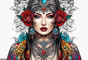 Masterpiece Mastering peace tattoo idea