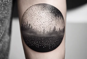 world exploding tattoo idea