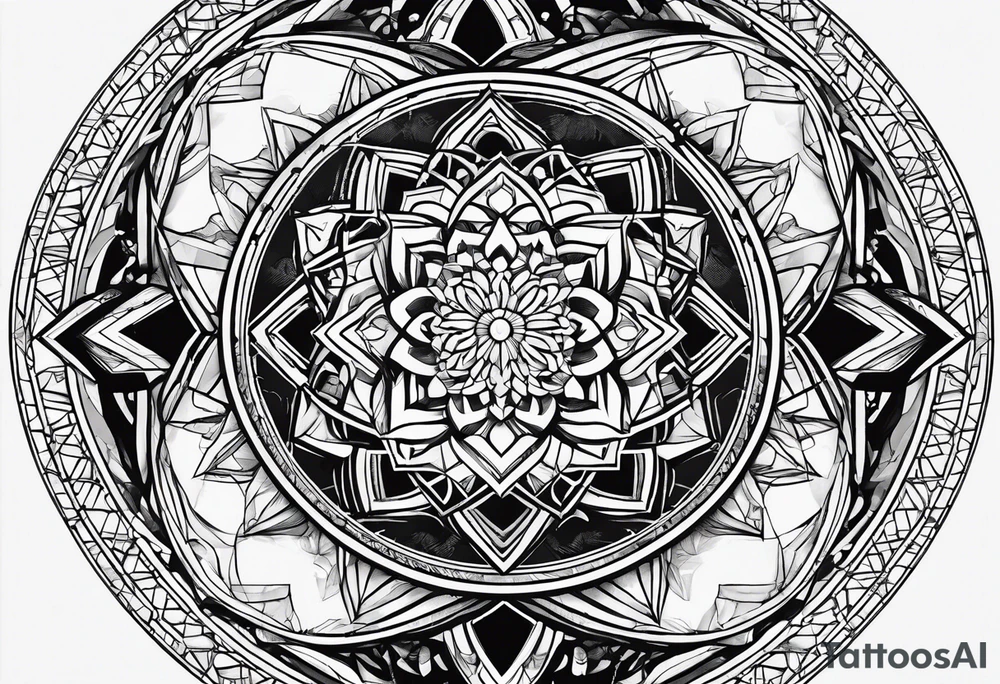 Sacred geometry, tattoo idea