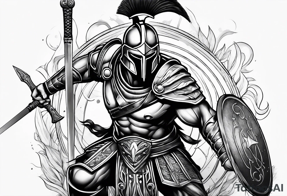 Spartan Warrior tattoo idea