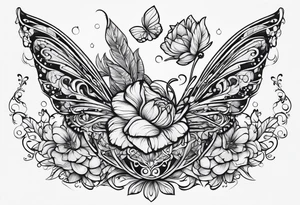 stitch fairy tale tattoo idea